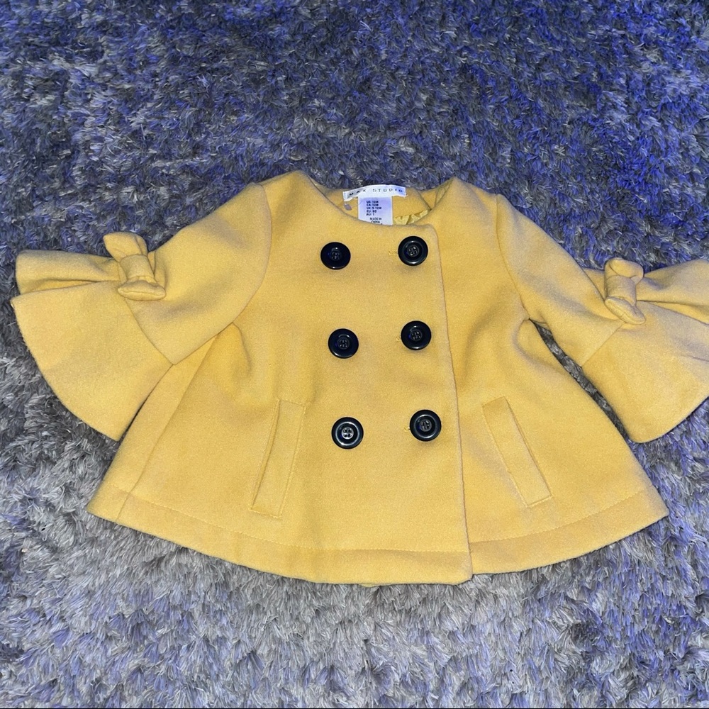 Yellow Peacoat (12M)